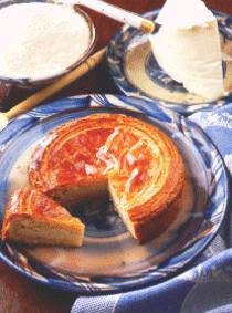 gâteau basque aux amandes