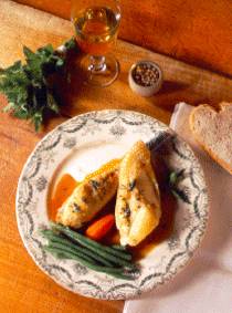 poularde au bouillon