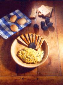 oeufs brouilles aux truffes