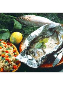 daurades au riz complet