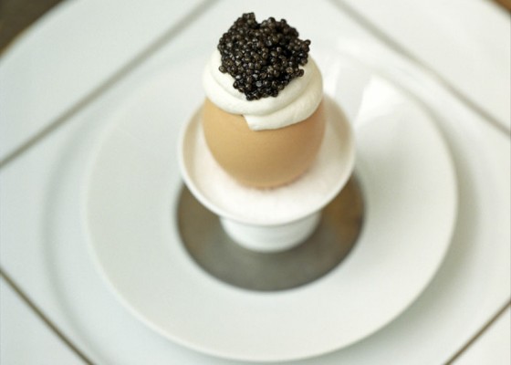oeuf au caviar