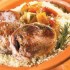 Noisettes d'agneau en brochette au romarin et couscous