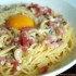 Spaghettis carbonara